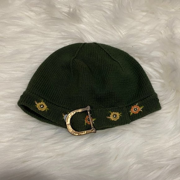 Gymboree Equestrian Club Buckle Sweater Hat 3-4 - Picture 2 of 4